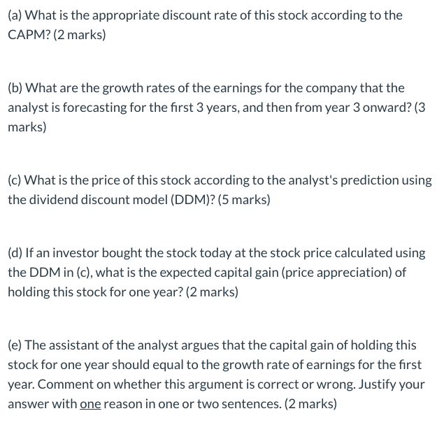 of $3 per share and declared no dividend. The company has 15