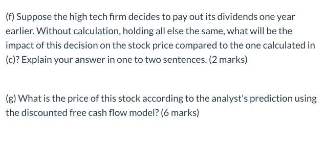 million shares outstanding. A talented analyst projects that the company will have