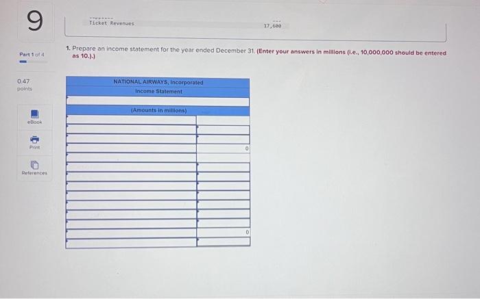following information applies to the questions displayed below] The following information was