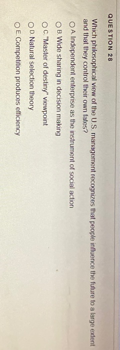 must be met and conformed to or avoided if relationships are to