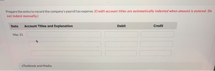 March, Ivanhoe Company's employees earned wages of $56,000. Withholdings related to these