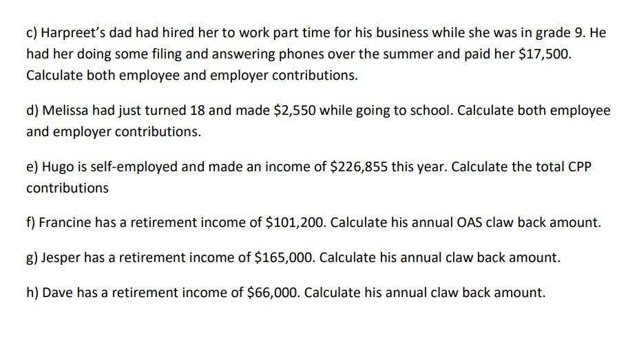 Introduction, types of benefits, eligibility of benefits, contribution levels, tax treatment of