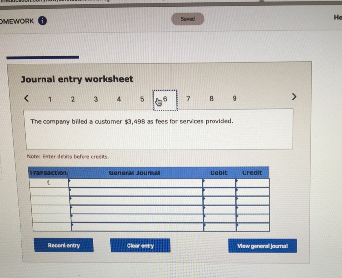 The company recelved $1,947 cash as fees for services provided to a