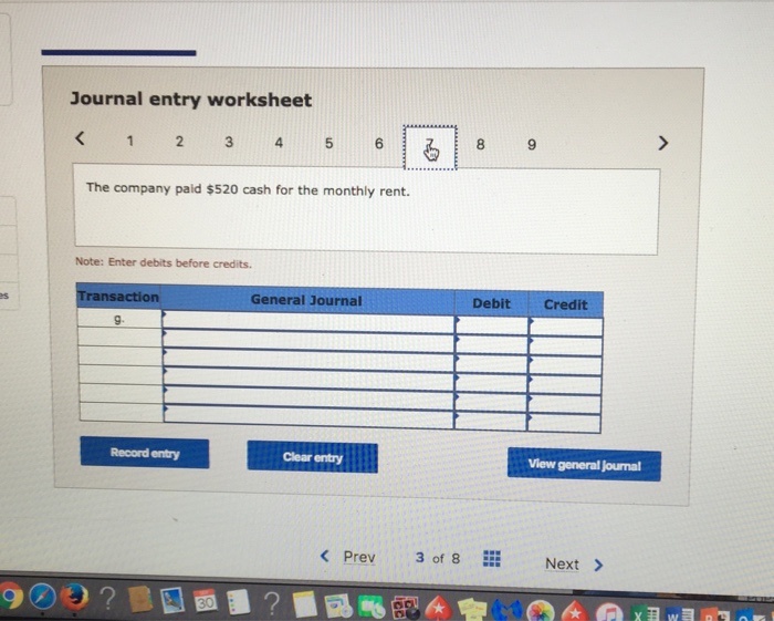 customer e. The company paid $9125 cash to settle the payable for