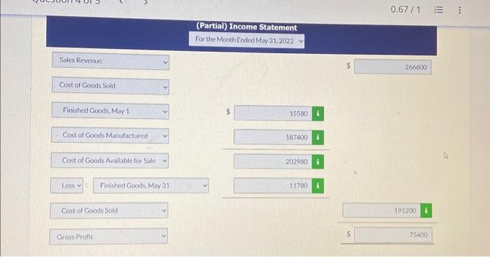 Help please and thank you:) Prepare the balance sheet section of the