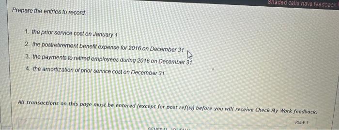 retired employees. To determine eligibility for benefits, the company retroativaly gives credit