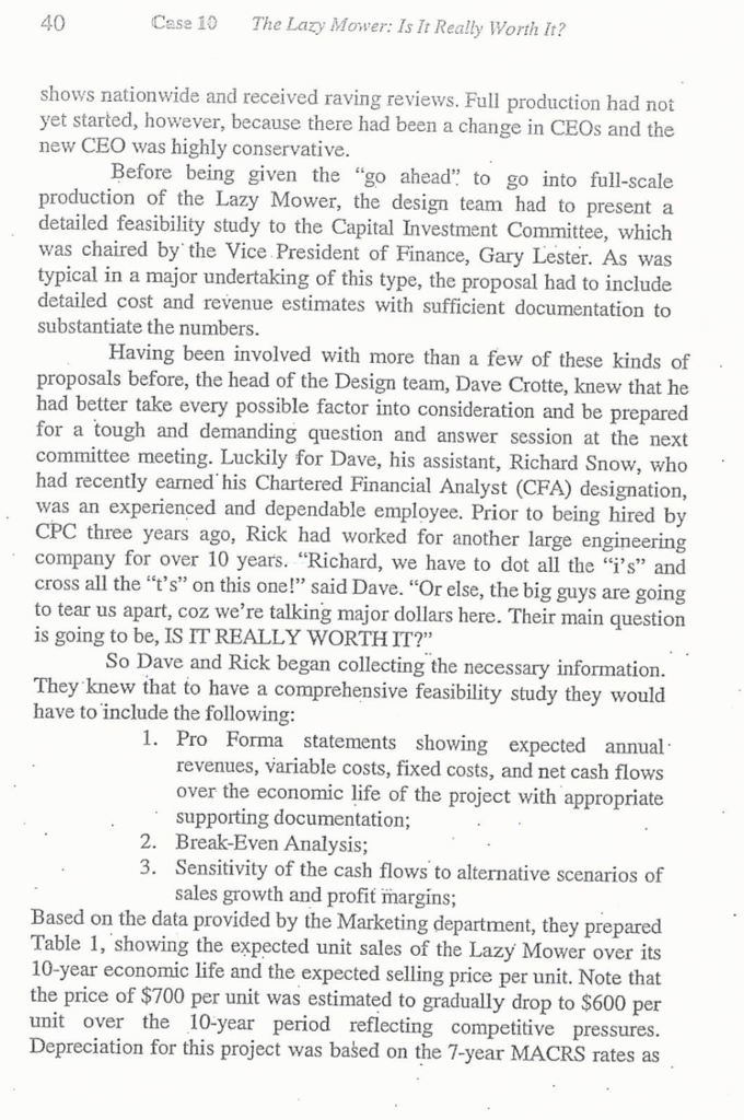 Mower: is It Really Worth R? If there was one thing the