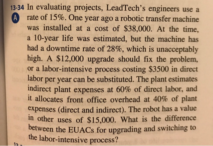  please show how to do the calculation by hand 13-34 In