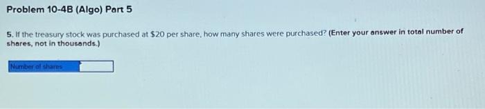 have been issued? (Enter your answer in total number of shares, not