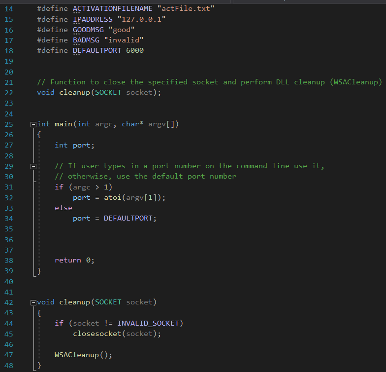 server and the other will be the activation client. Here is the