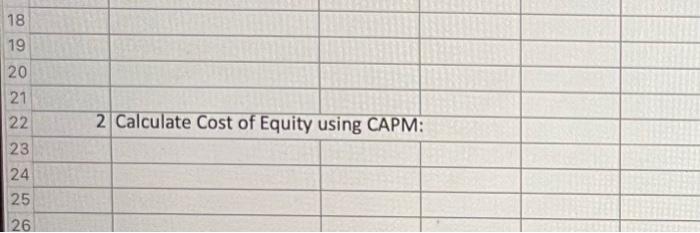 COGS & & & & & \\ \hline Gross Profit & &