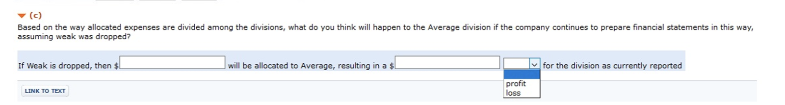 manager, insisted Joseph, that his division earned money for the company. Following