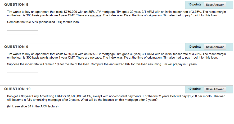 interest rate of 4% compounded monthly, with monthly payments. What is the