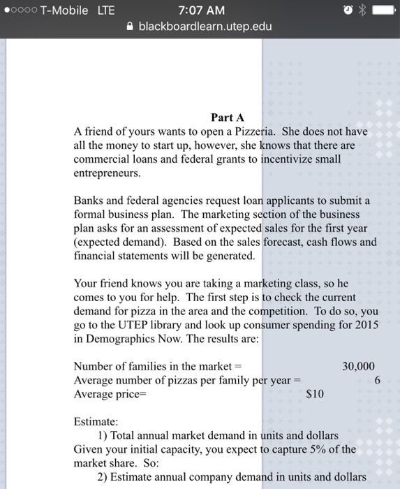  Please help with part a and part b ooOO T-Mobile LTE