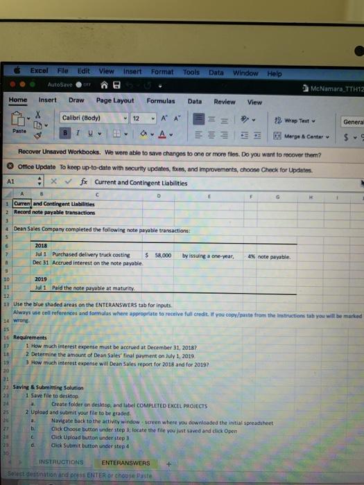  Excel File Edit View Insert Format Tools Data Window Help NI