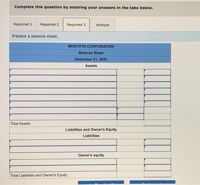Prepare an income statement. 2. Prepare a statement of owner's equity. The