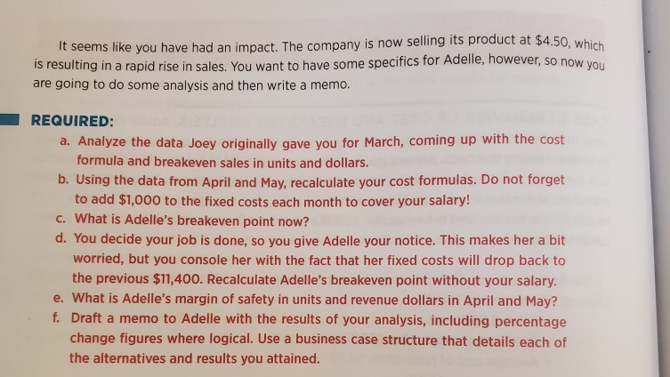 how to structure this. Cases ANALYSIS. Adelle Watson owns a CASE 3.1