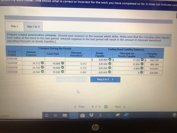 i Saved Check my work mode : This shows what is correct