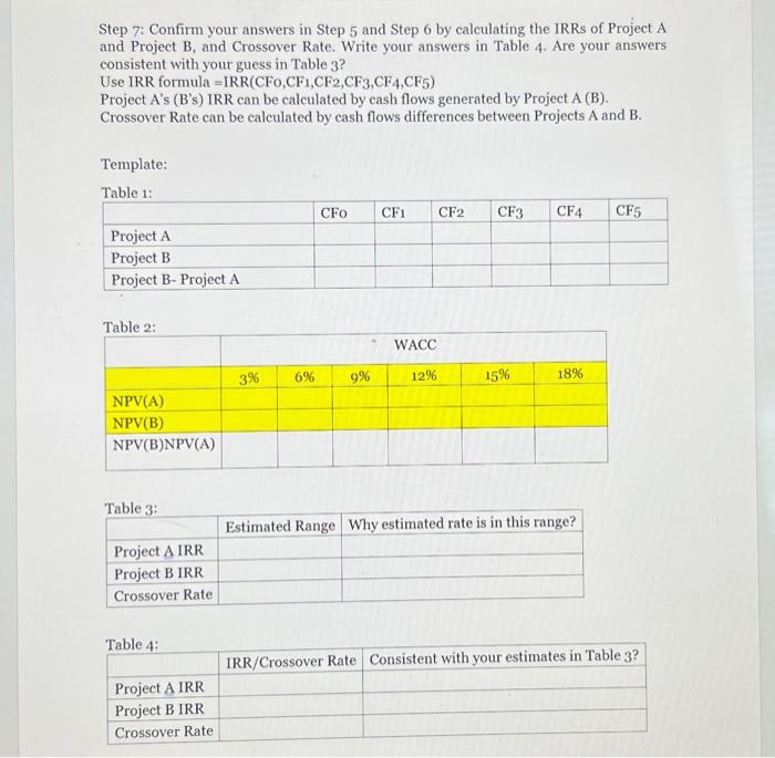 Note that your final output should be formatted as though you were
