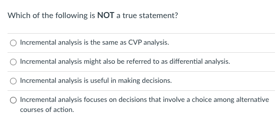unit to manufacture Part A. If there is excess capacity, the opportunity