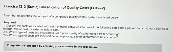  This is only one question but it has 3 required sections