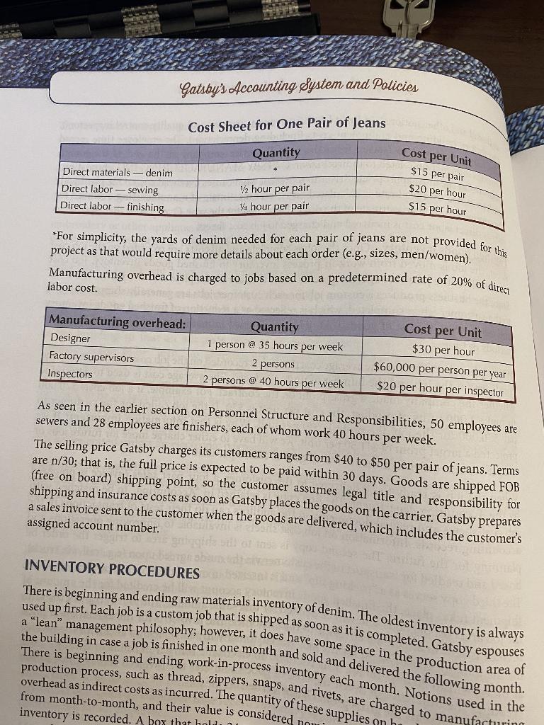 complete job #221 for whiskey & soda? Use the following cost sheet.