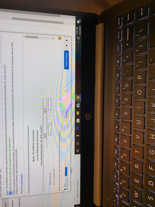 shareholders tory was understa Mystic Tile & Marble Corporation Income Statements For