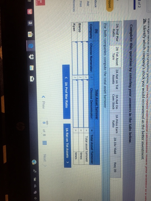 of two companies competing in the same industry follows rco Company Company