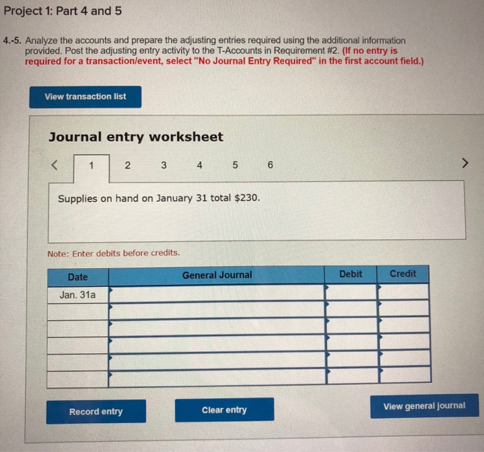 limited activity in 2011. The resulting balance sheet at the beginning of