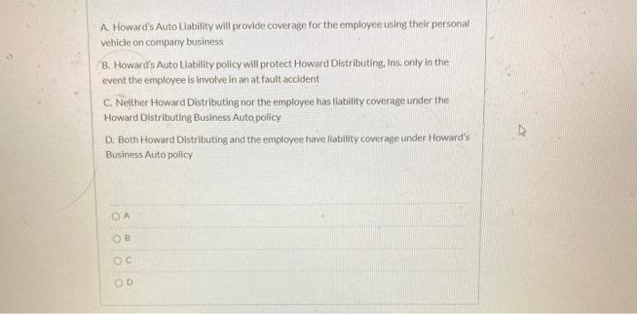 distributor in Greenville, NC, who owns five delivery trucks. In ordinary circumstances,