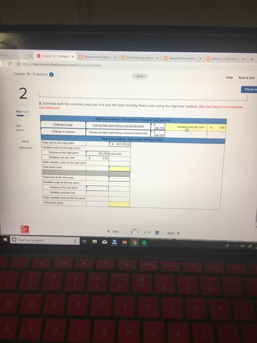 calucations rounded off. Please I need to solve this problem without any
