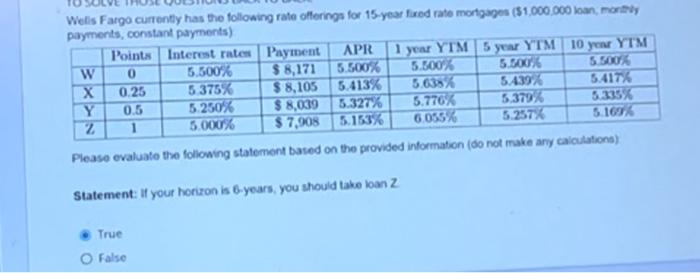  Please evaluate the foliowing statement based on the provided information (60