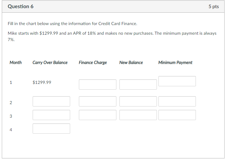 General Hint: Although you may use excel on some problems, all of
