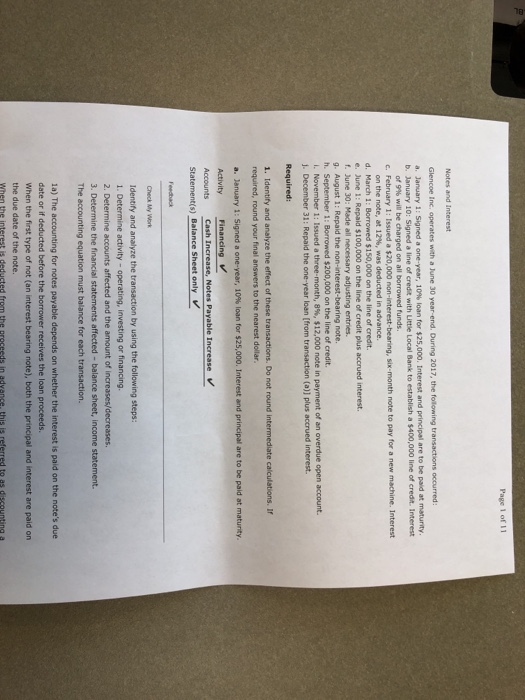  Need help in working this problem! Need to see the possible