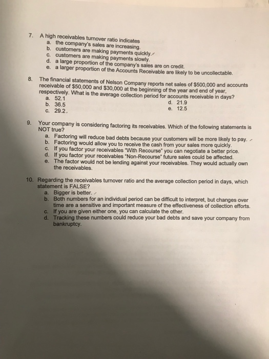 writing off invoice #5678 for $730 as uncollectible a. )affects only balance