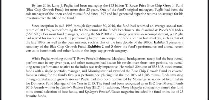  Froms this Answer this question. By late 2016, Larry J. Puglia