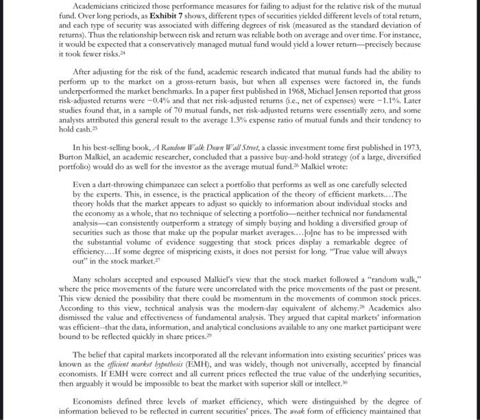 for his investors over the life of the fund. 1 Since inception