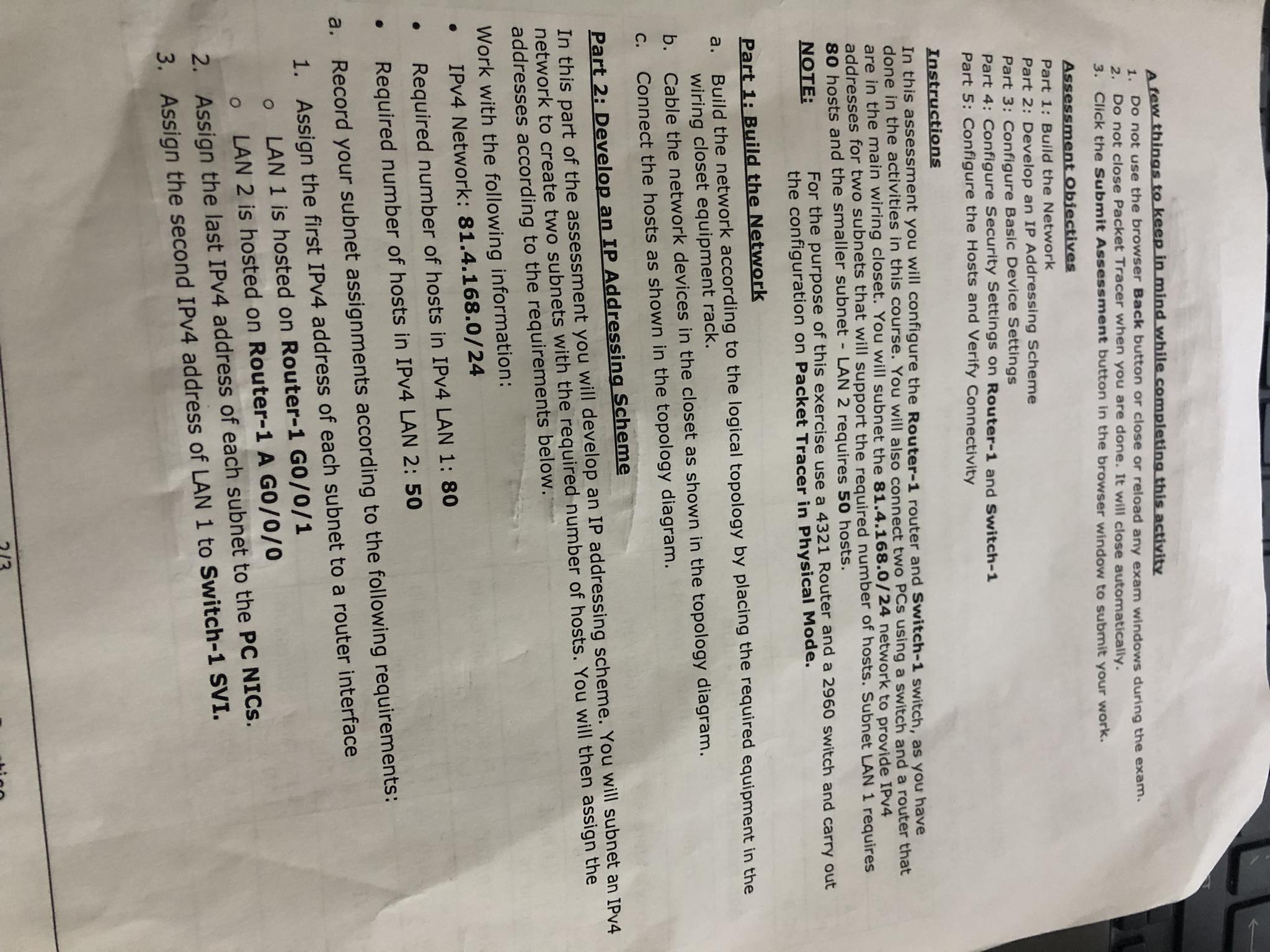  Device Names TableA few things to keep in mind while completing