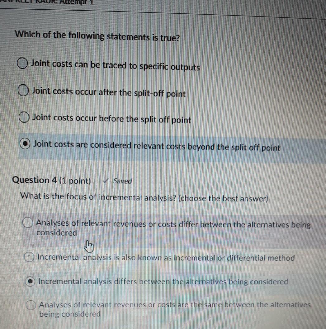 of the following decision problems? Whether to make or buy (outsource) an