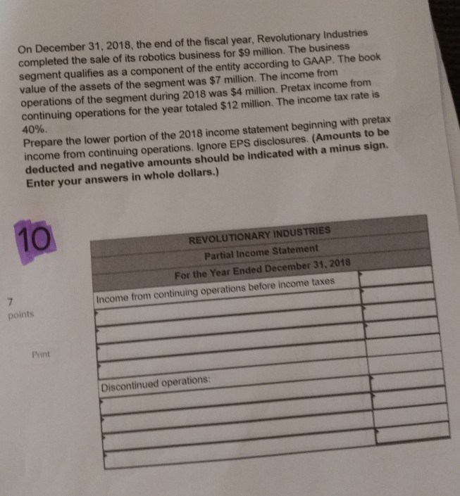  Please show me how you solved for the answer step by