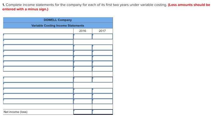 income (two consecutive years) LO P2, P3 The following information applies to