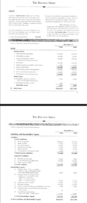  Section 1: Using the Data from "19x9" column calculate the following