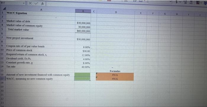 round intermediate calculations. c. Suppose now that there is not enough intemal