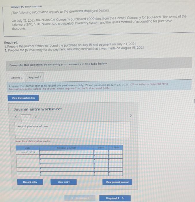 please help me answer this question by filling out a journal entry