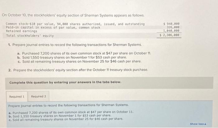 #6-Corp Ex Assignment, please solve each part! Transcribed image text