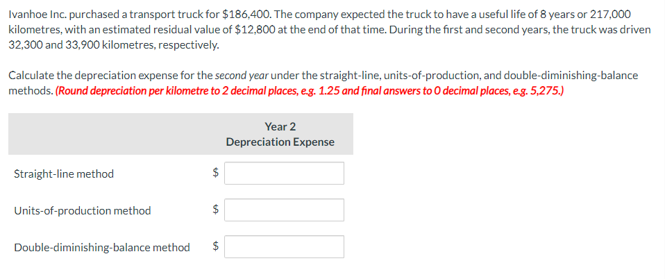  I need help with a financial accounting question The question is