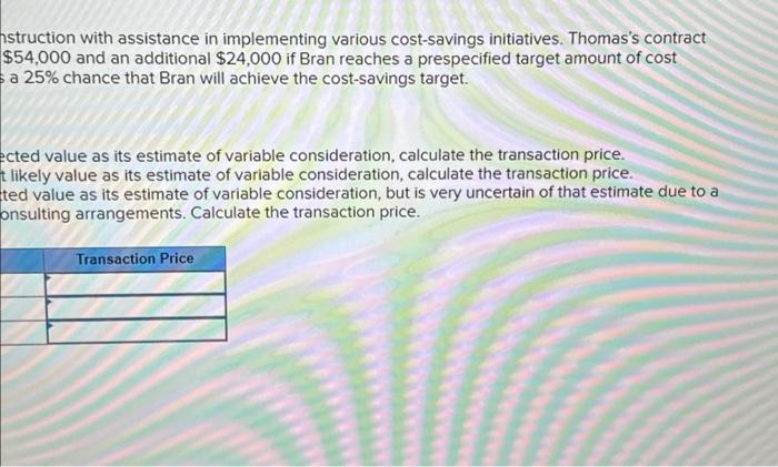 it will receive a flat fee of $54,000 and an additional $24,000