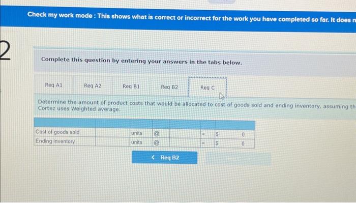 per unit. During the period, it sold 270 chairs. Required Determine the