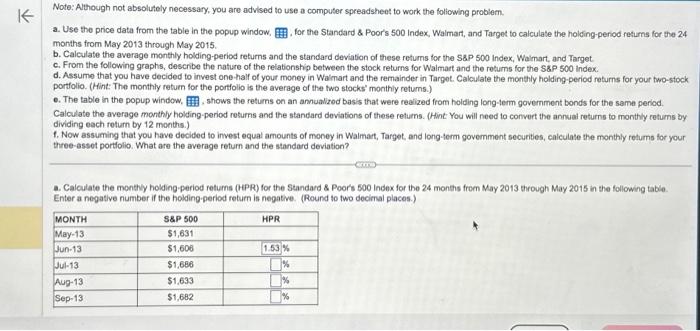  Note: Although not absolutely necessary, you are advised to use a