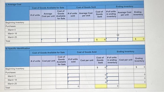 a periodic inventory system. It entered into the following purchases and sales